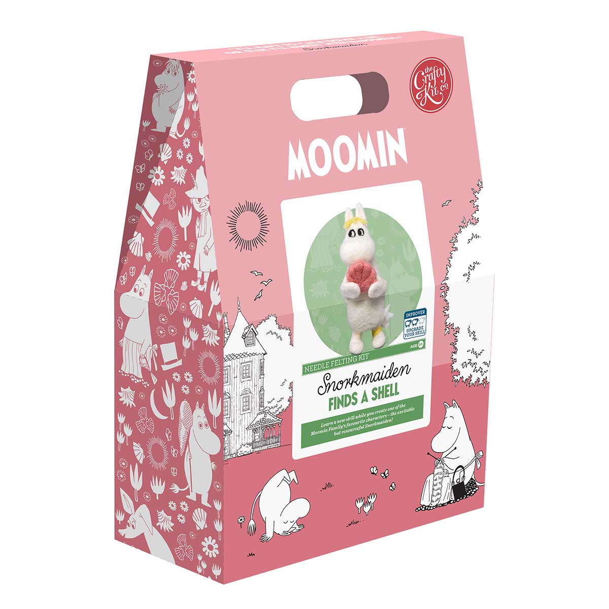 Moomin ムーミン The Crafty Kit Company クラフティ キット カンパニー 羊毛フェルトキット ( スノークのおじょうさん )
