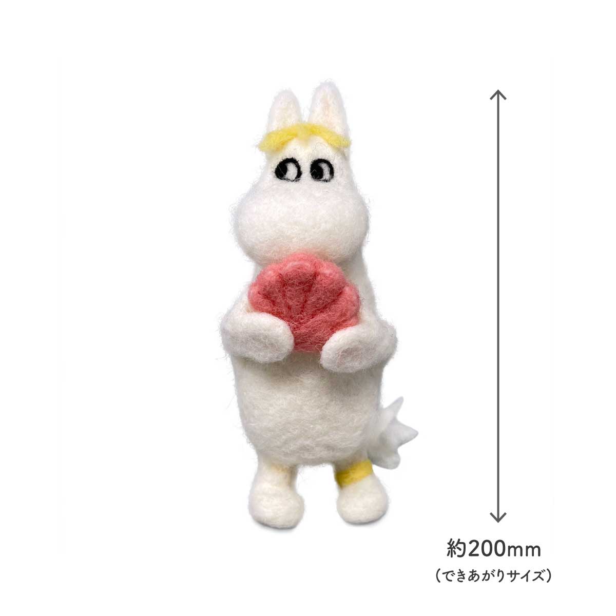 Moomin ムーミン The Crafty Kit Company クラフティ キット カンパニー 羊毛フェルトキット ( スノークのおじょうさん )