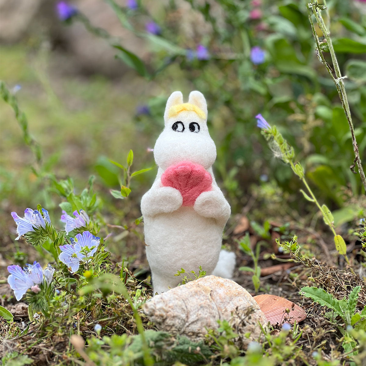 Moomin ムーミン The Crafty Kit Company クラフティ キット カンパニー 羊毛フェルトキット ( スノークのおじょうさん )