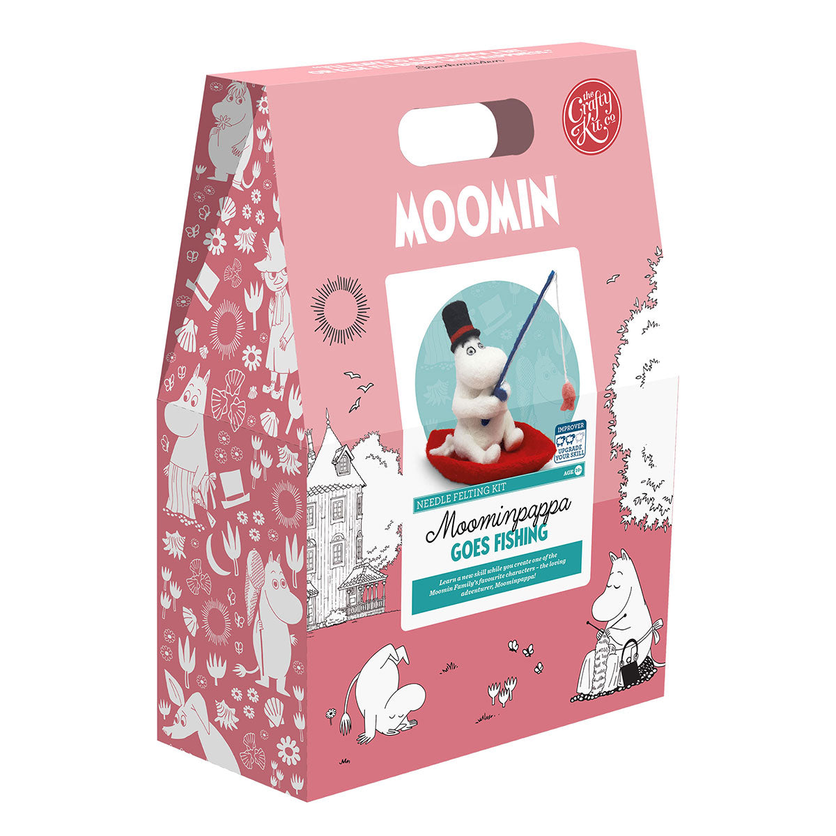 Moomin ムーミン The Crafty Kit Company クラフティ キット カンパニー 羊毛フェルトキット ( ムーミンパパ )