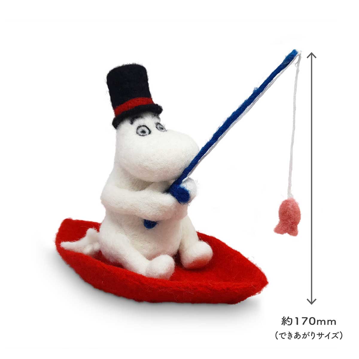 Moomin ムーミン The Crafty Kit Company クラフティ キット カンパニー 羊毛フェルトキット ( ムーミンパパ )