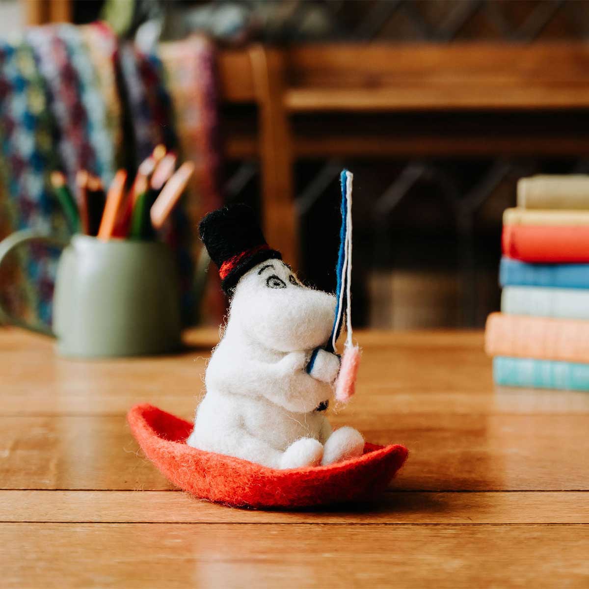 Moomin ムーミン The Crafty Kit Company クラフティ キット カンパニー 羊毛フェルトキット ( ムーミンパパ )