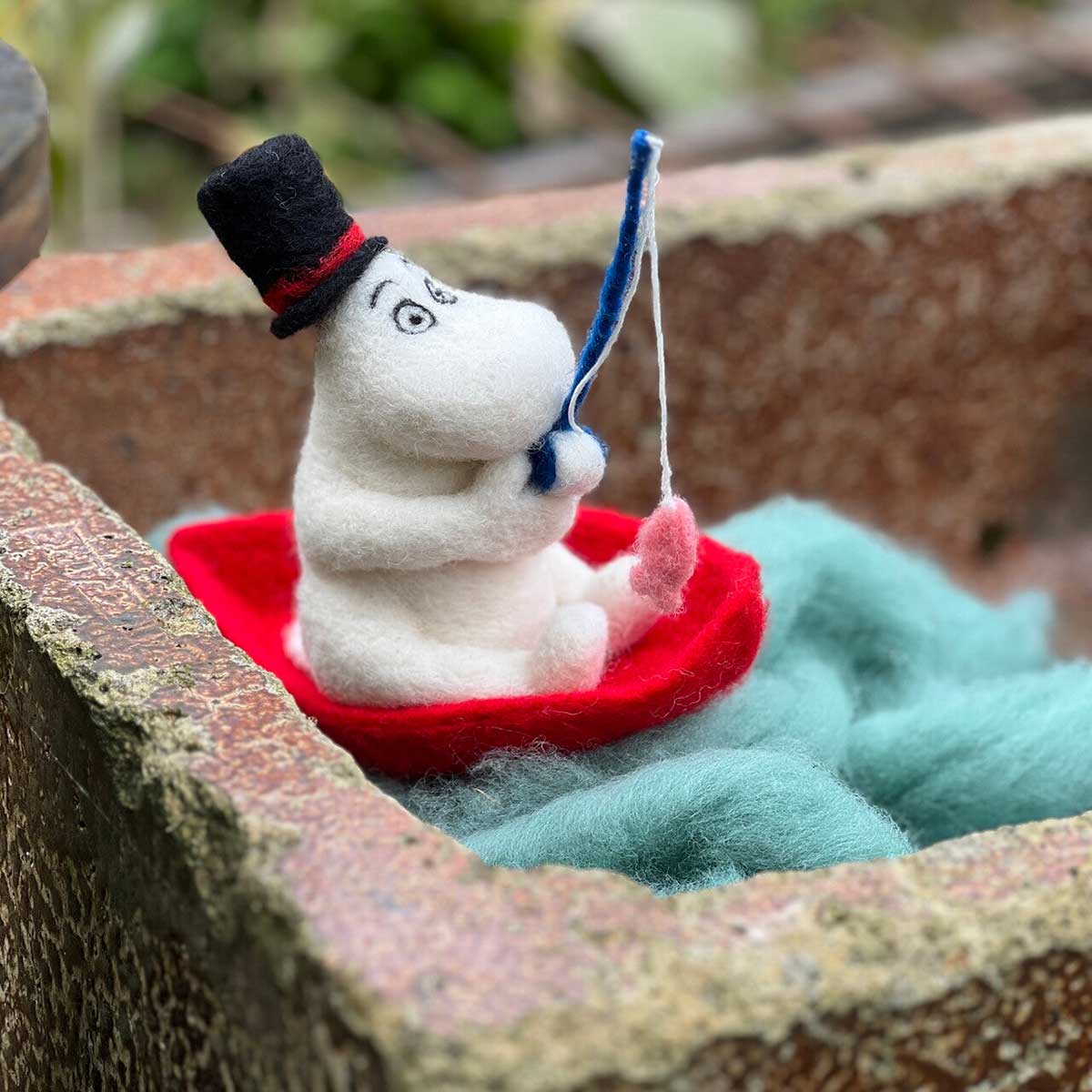 Moomin ムーミン The Crafty Kit Company クラフティ キット カンパニー 羊毛フェルトキット ( ムーミンパパ )