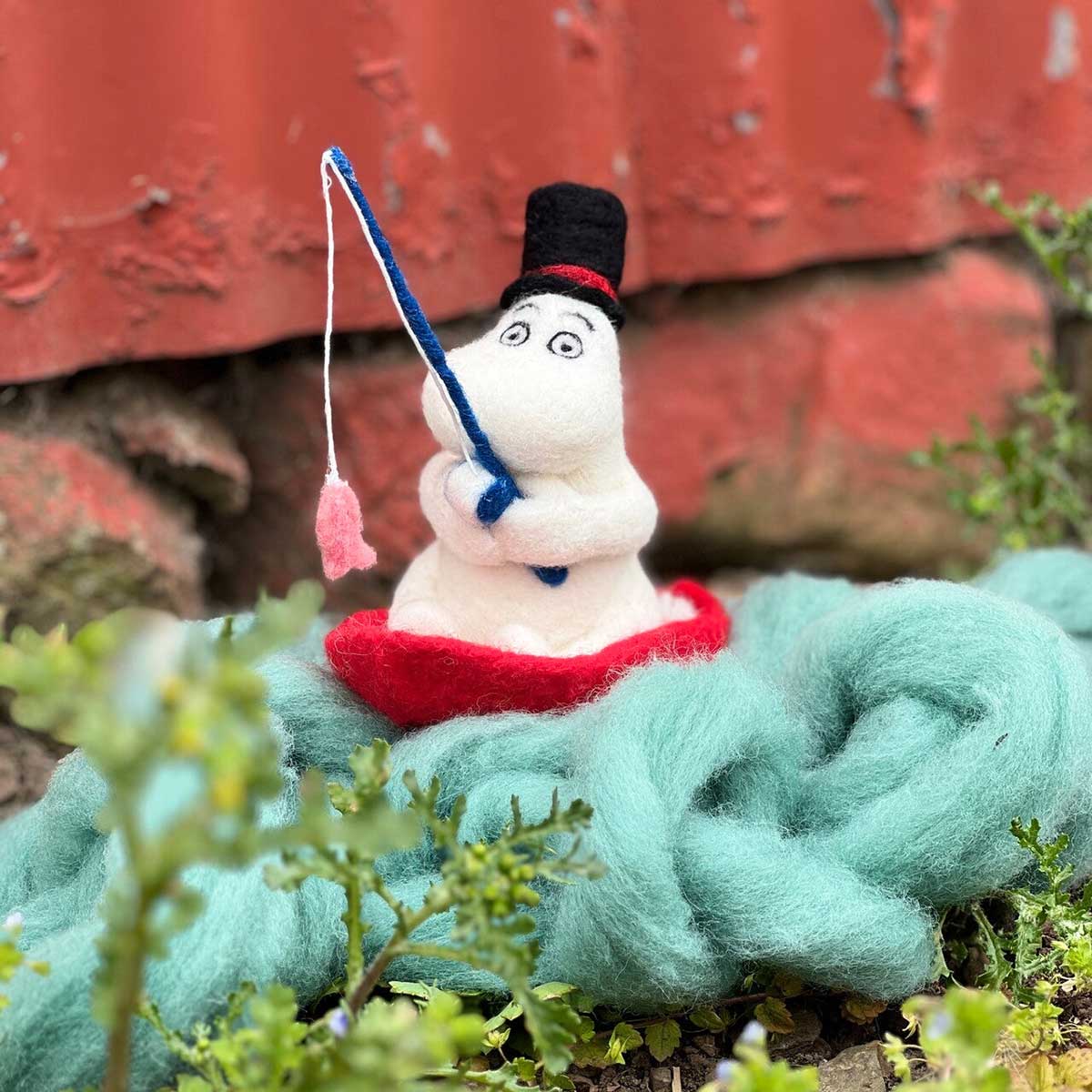 Moomin ムーミン The Crafty Kit Company クラフティ キット カンパニー 羊毛フェルトキット ( ムーミンパパ )