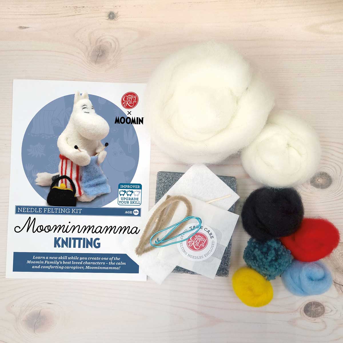 Moomin ムーミン The Crafty Kit Company クラフティ キット カンパニー 羊毛フェルトキット ( ムーミンママ )