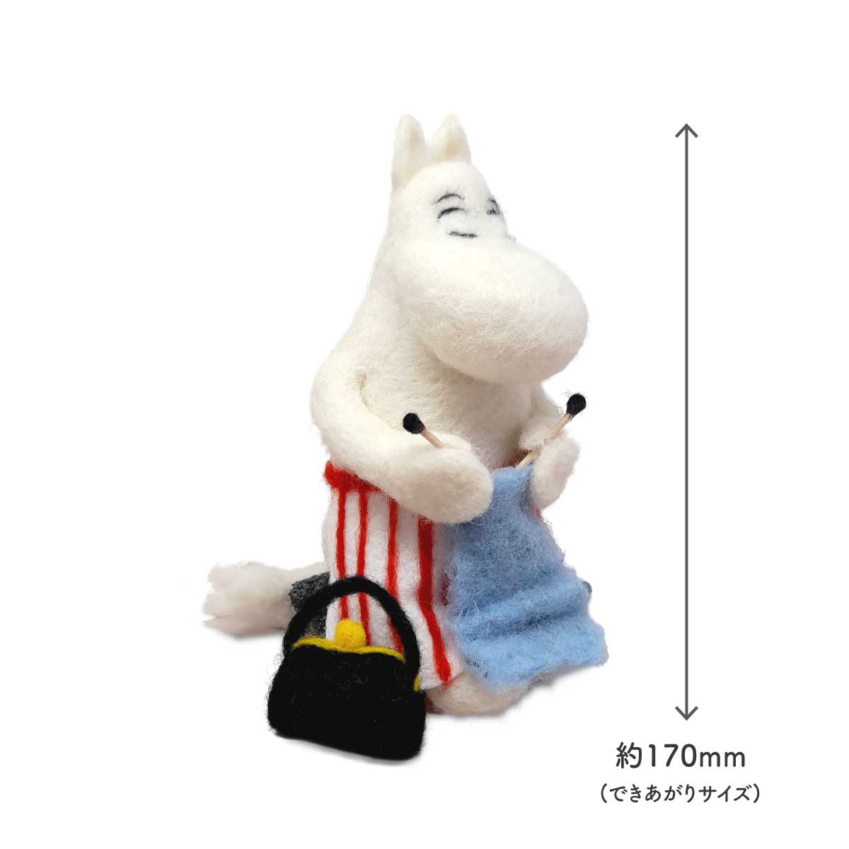 Moomin ムーミン The Crafty Kit Company クラフティ キット カンパニー 羊毛フェルトキット ( ムーミンママ )