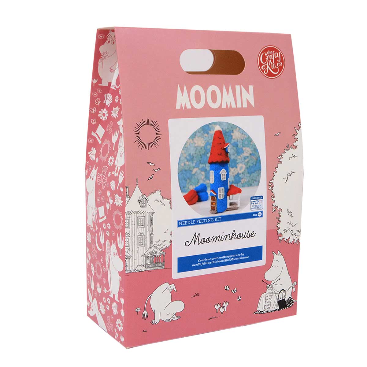 Moomin ムーミン The Crafty Kit Company クラフティ キット カンパニー 羊毛フェルトキット ( ムーミンハウス )