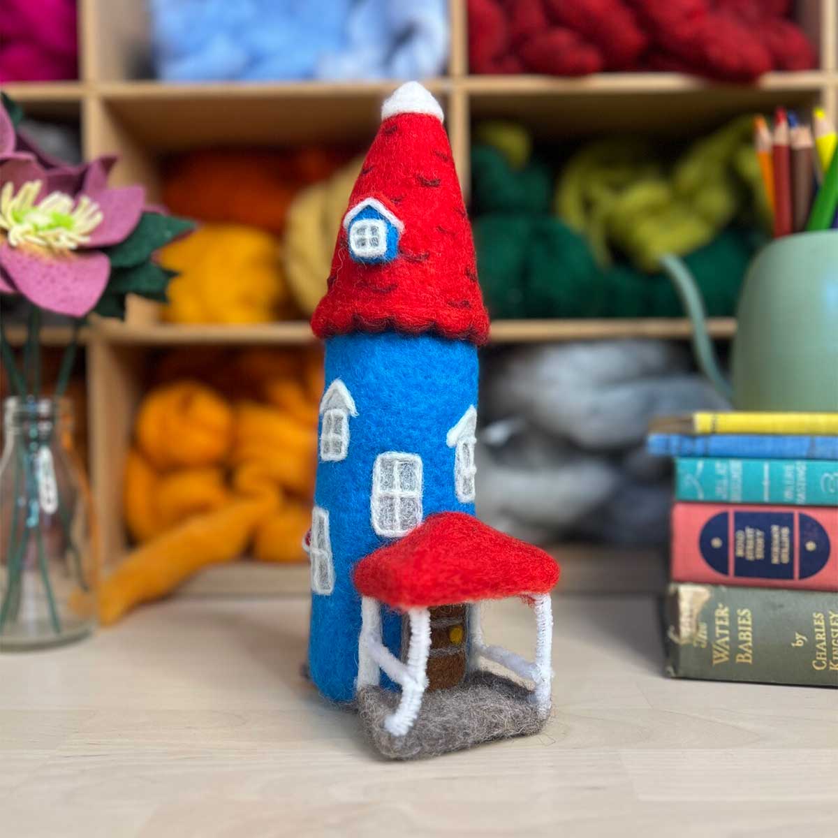 Moomin ムーミン The Crafty Kit Company クラフティ キット カンパニー 羊毛フェルトキット ( ムーミンハウス )