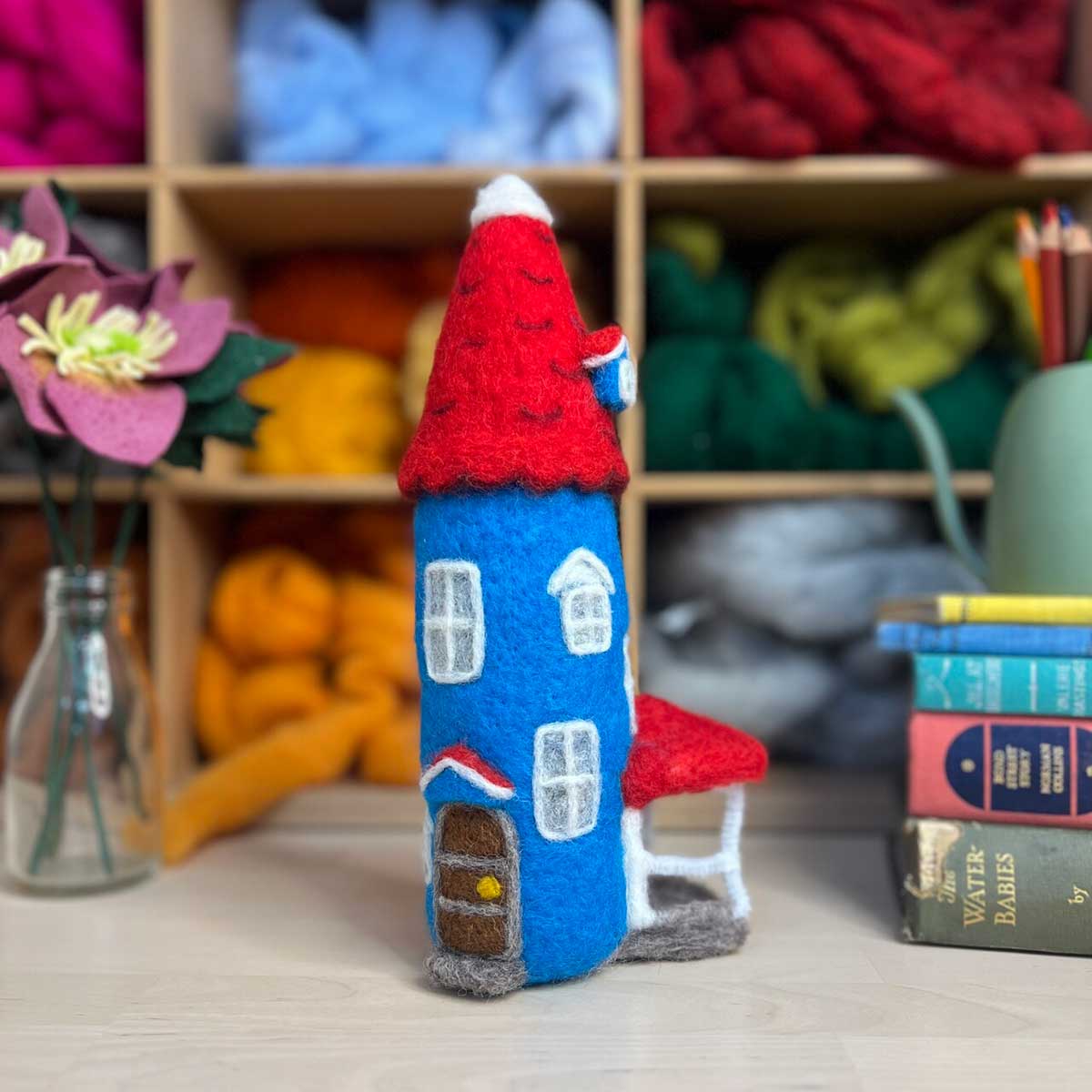 Moomin ムーミン The Crafty Kit Company クラフティ キット カンパニー 羊毛フェルトキット ( ムーミンハウス )