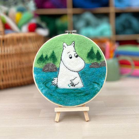 Moomin ムーミン The Crafty Kit Company クラフティ キット カンパニー 羊毛刺しゅうキット ( ムーミン )