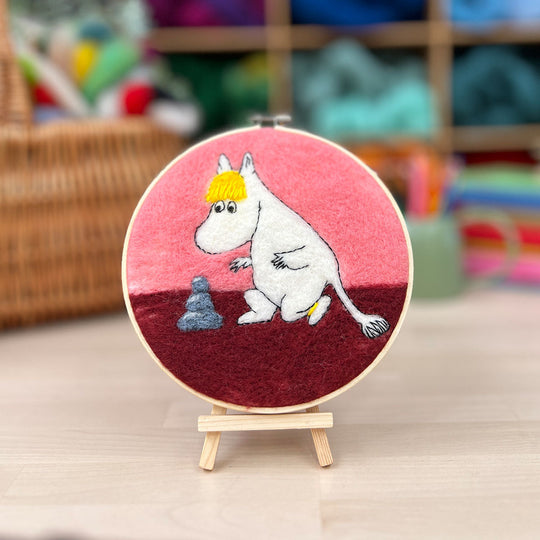 Moomin ムーミン The Crafty Kit Company クラフティ キット カンパニー 羊毛刺しゅうキット ( スノークのおじょうさん )