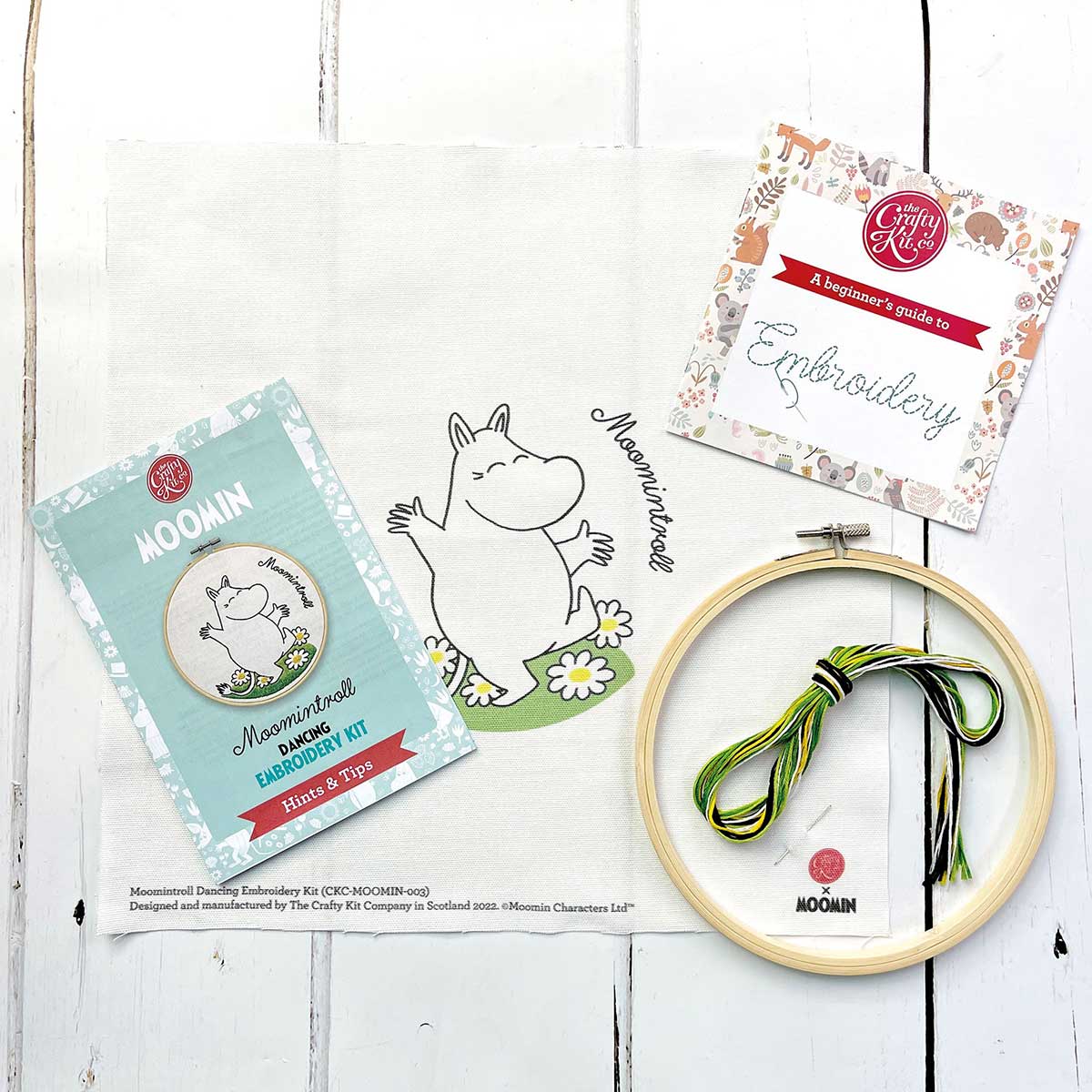 Moomin ムーミン The Crafty Kit Company クラフティ キット カンパニー 刺しゅうキット ( ムーミン )