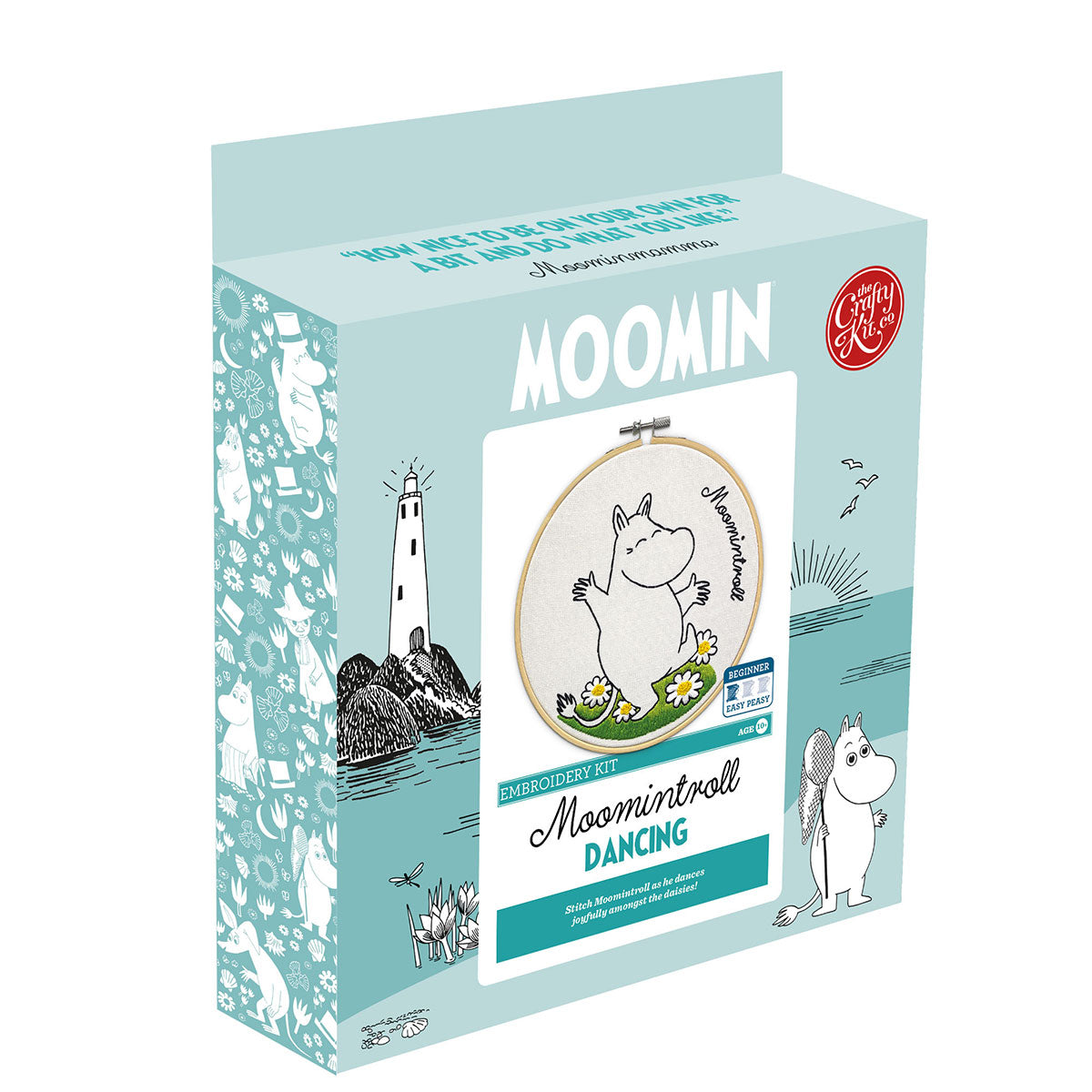 Moomin ムーミン The Crafty Kit Company クラフティ キット カンパニー 刺しゅうキット ( ムーミン )