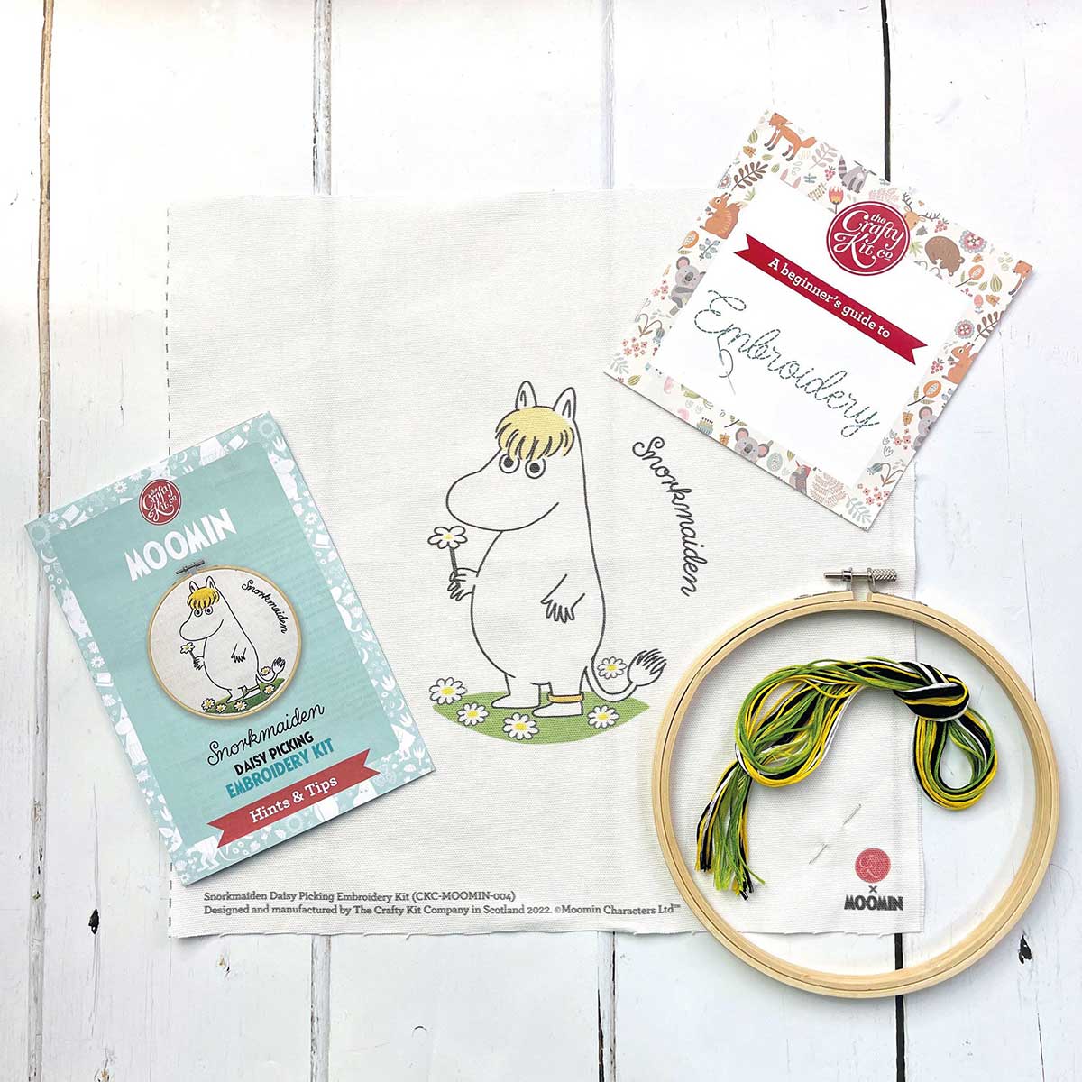 Moomin ムーミン The Crafty Kit Company クラフティ キット カンパニー 刺しゅうキット ( スノークのおじょうさん )