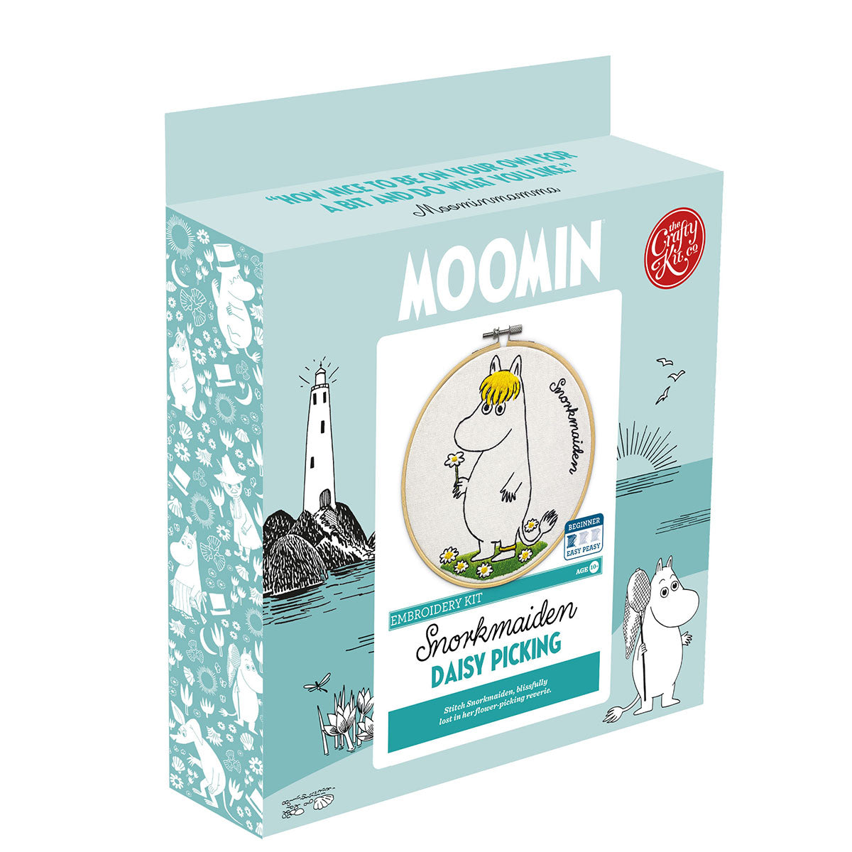 Moomin ムーミン The Crafty Kit Company クラフティ キット カンパニー 刺しゅうキット ( スノークのおじょうさん )
