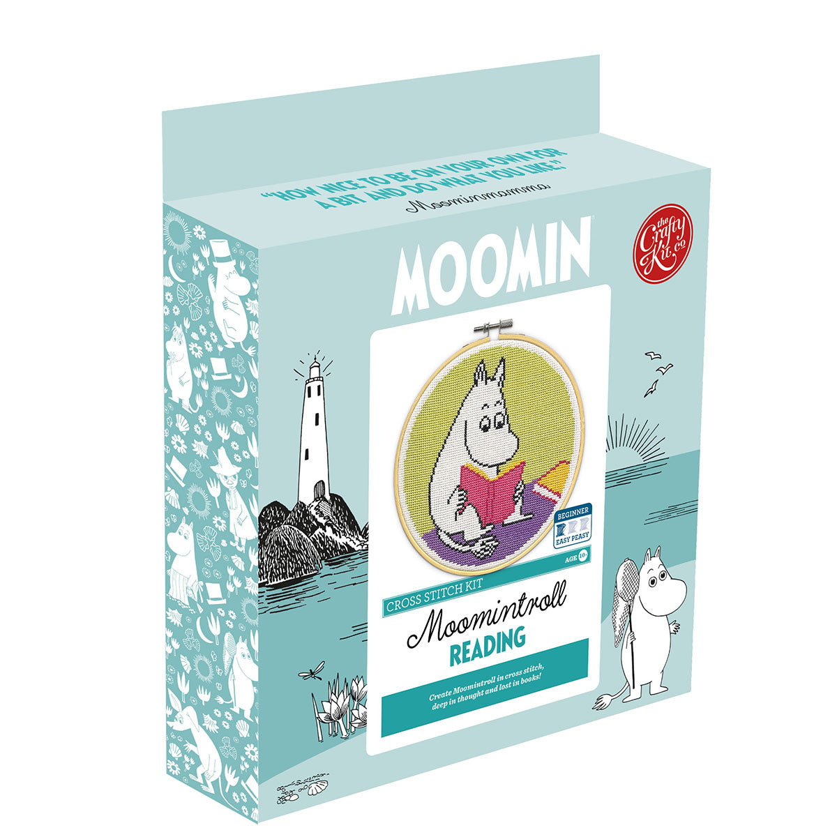 Moomin ムーミン The Crafty Kit Company クラフティ キット カンパニー クロスステッチキット ( ムーミン )