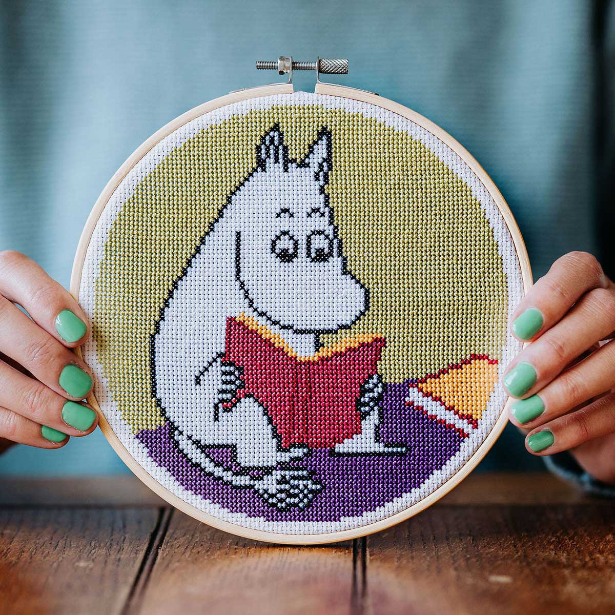 Moomin ムーミン The Crafty Kit Company クラフティ キット カンパニー クロスステッチキット ( ムーミン )