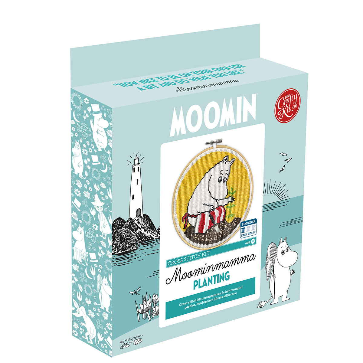 Moomin ムーミン The Crafty Kit Company クラフティ キット カンパニー クロスステッチキット ( ムーミンママ )