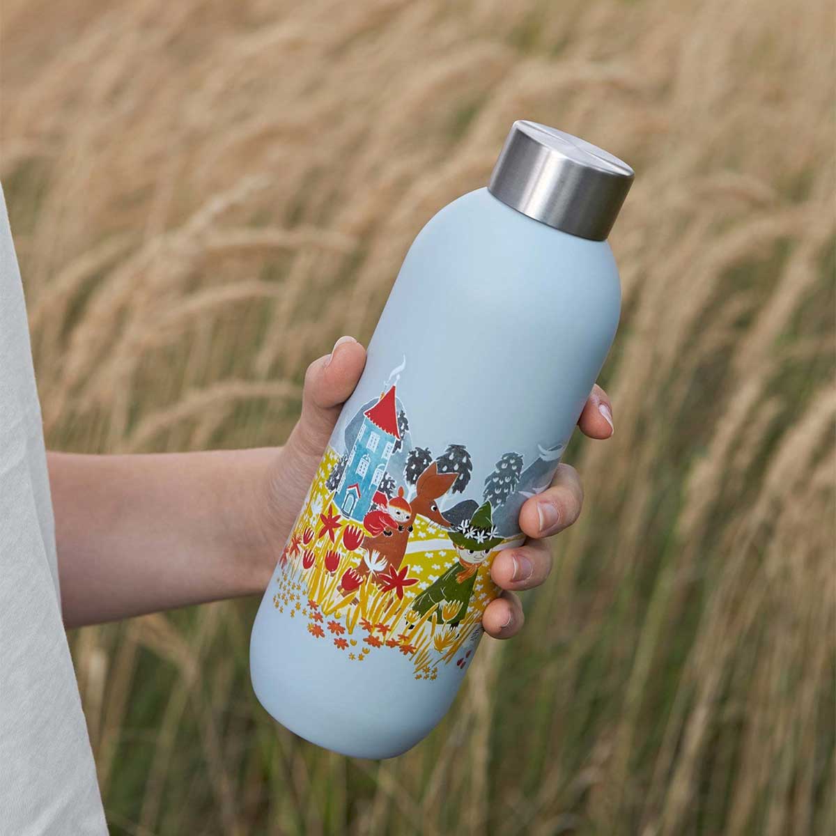 Stelton ステルトン × Moomin ムーミン ドリンクボトル ( ムーミンソフトスカイ / 750ml )