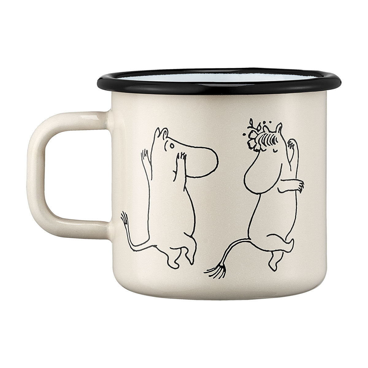 Moomin ムーミン Muurla ムールラ ホーローマグ ( ムーミン80周年 / 370ml )
