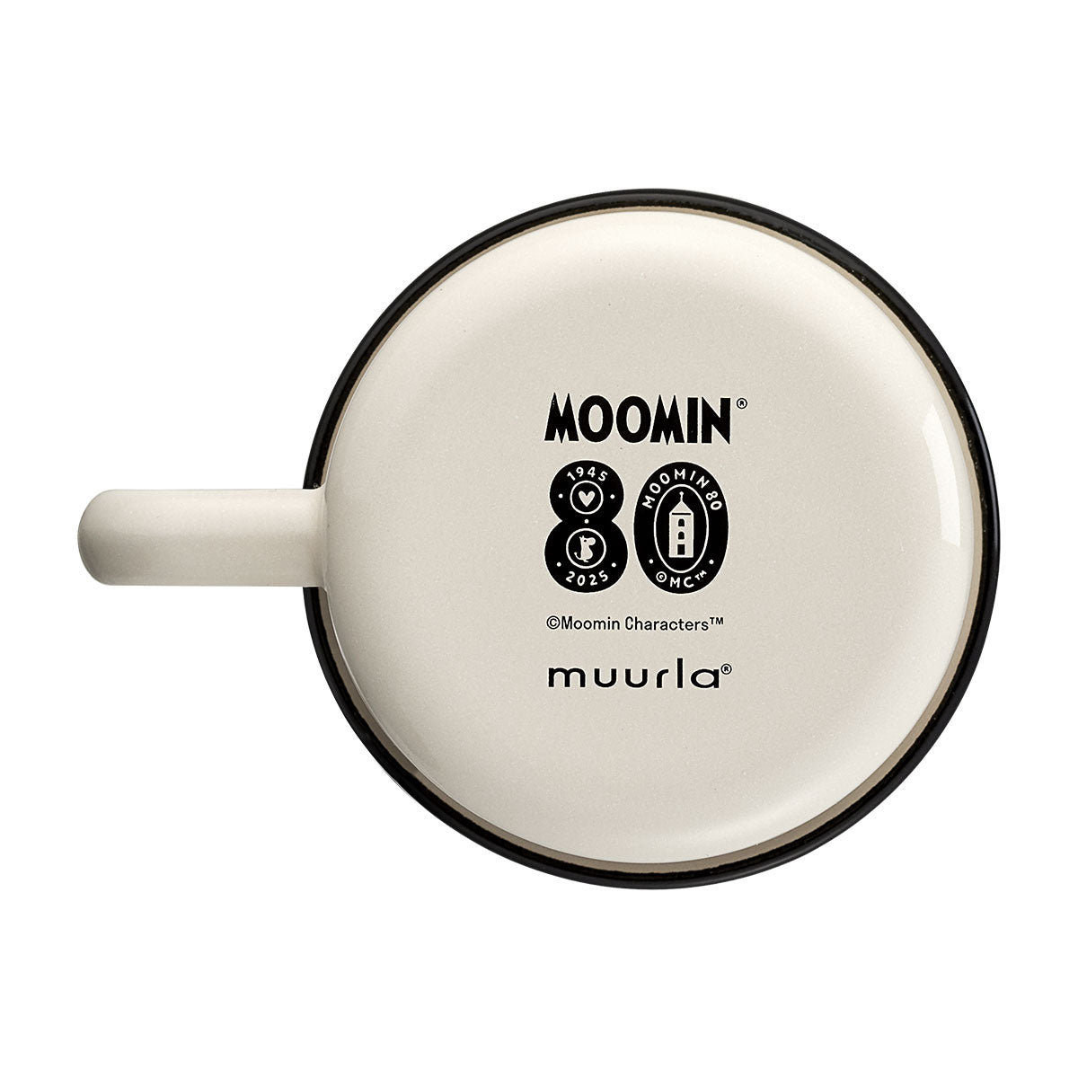 Moomin ムーミン Muurla ムールラ ホーローマグ ( ムーミン80周年 / 370ml )