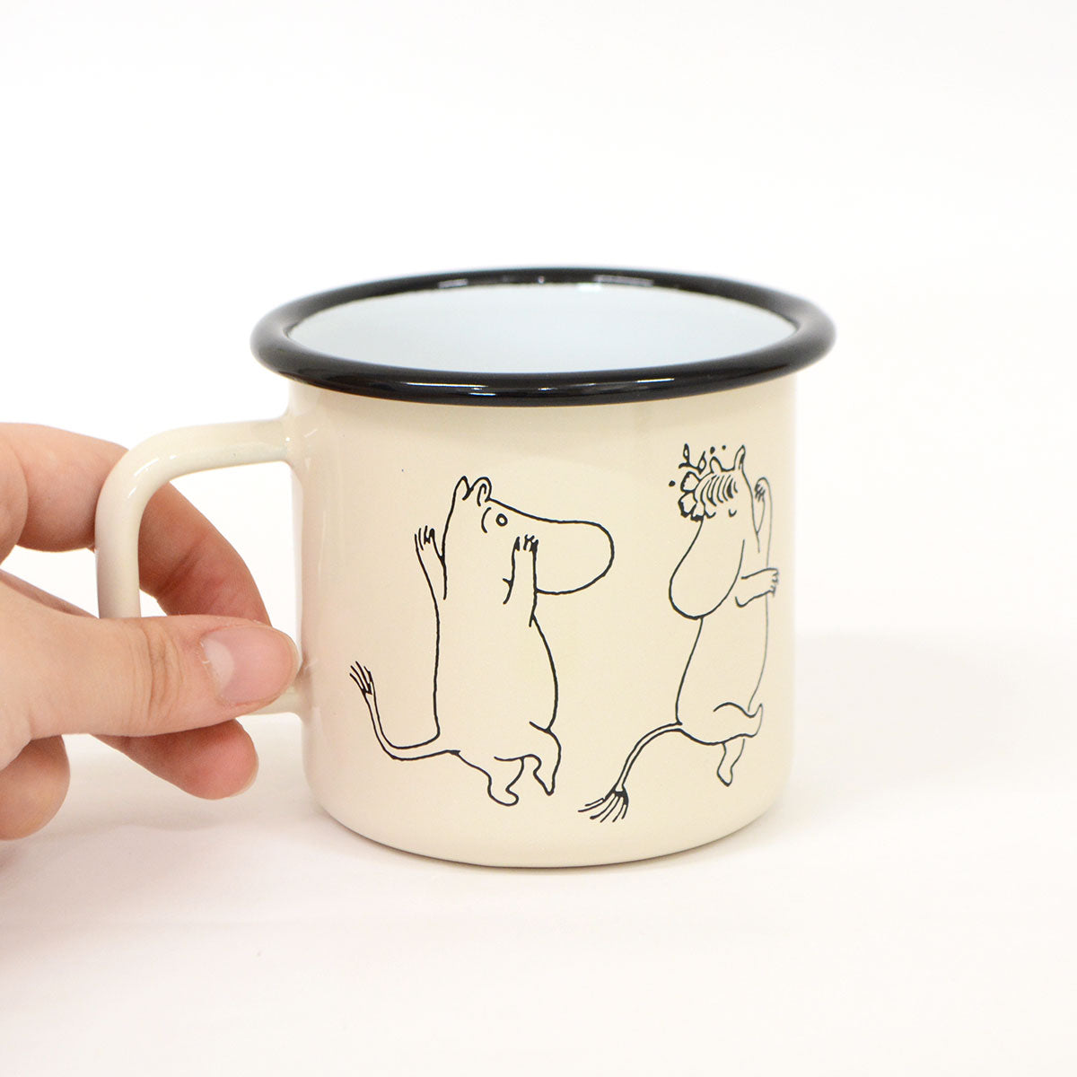 Moomin ムーミン Muurla ムールラ ホーローマグ ( ムーミン80周年 / 370ml )