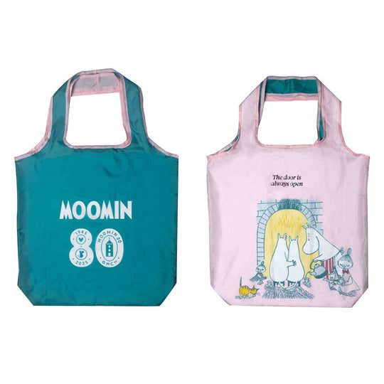 Moomin ムーミン Pluto Design プルート・デザイン ショッピングバッグ ( ムーミン80周年 )