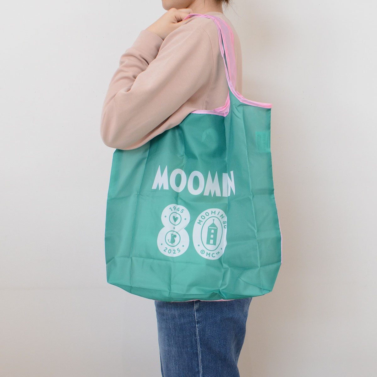 Moomin ムーミン Pluto Design プルート・デザイン ショッピングバッグ ( ムーミン80周年 )