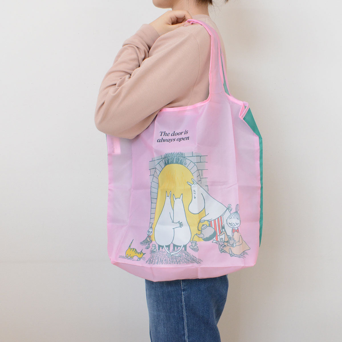 Moomin ムーミン Pluto Design プルート・デザイン ショッピングバッグ ( ムーミン80周年 )