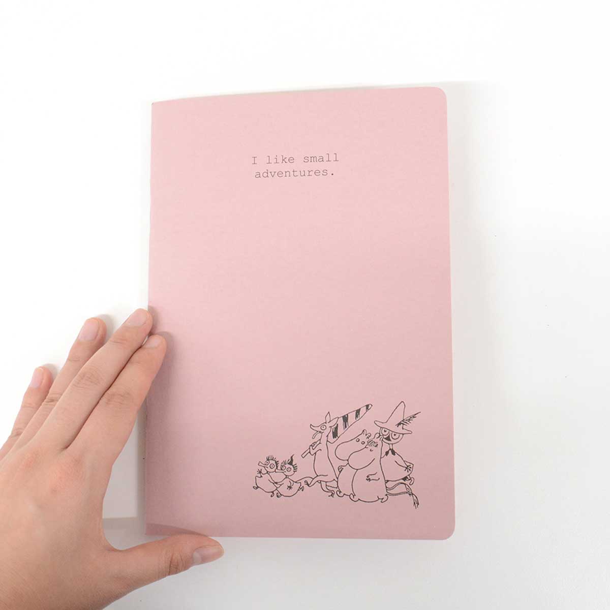 Moomin ムーミン Putinki プティンキ ノートブック ( I like small adventures / A5 )