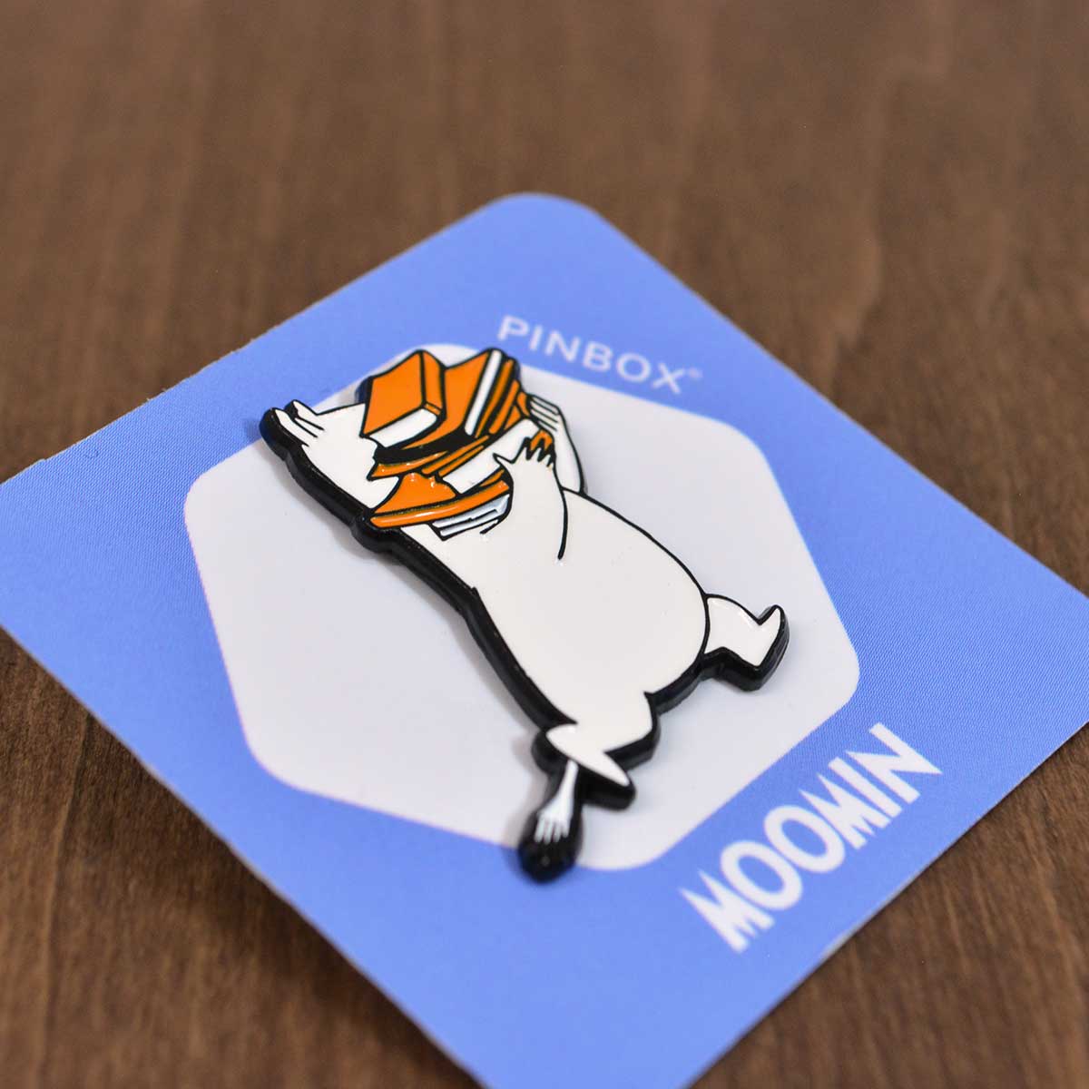 Moomin ムーミン PINBOX ピンボックス ピンバッジ ( ムーミンと本 )
