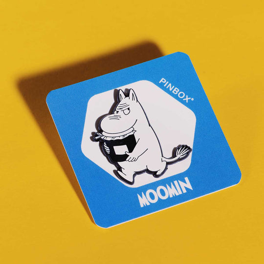 Moomin ムーミン PINBOX ピンボックス ピンバッジ ( ジャム瓶を運ぶムーミン )