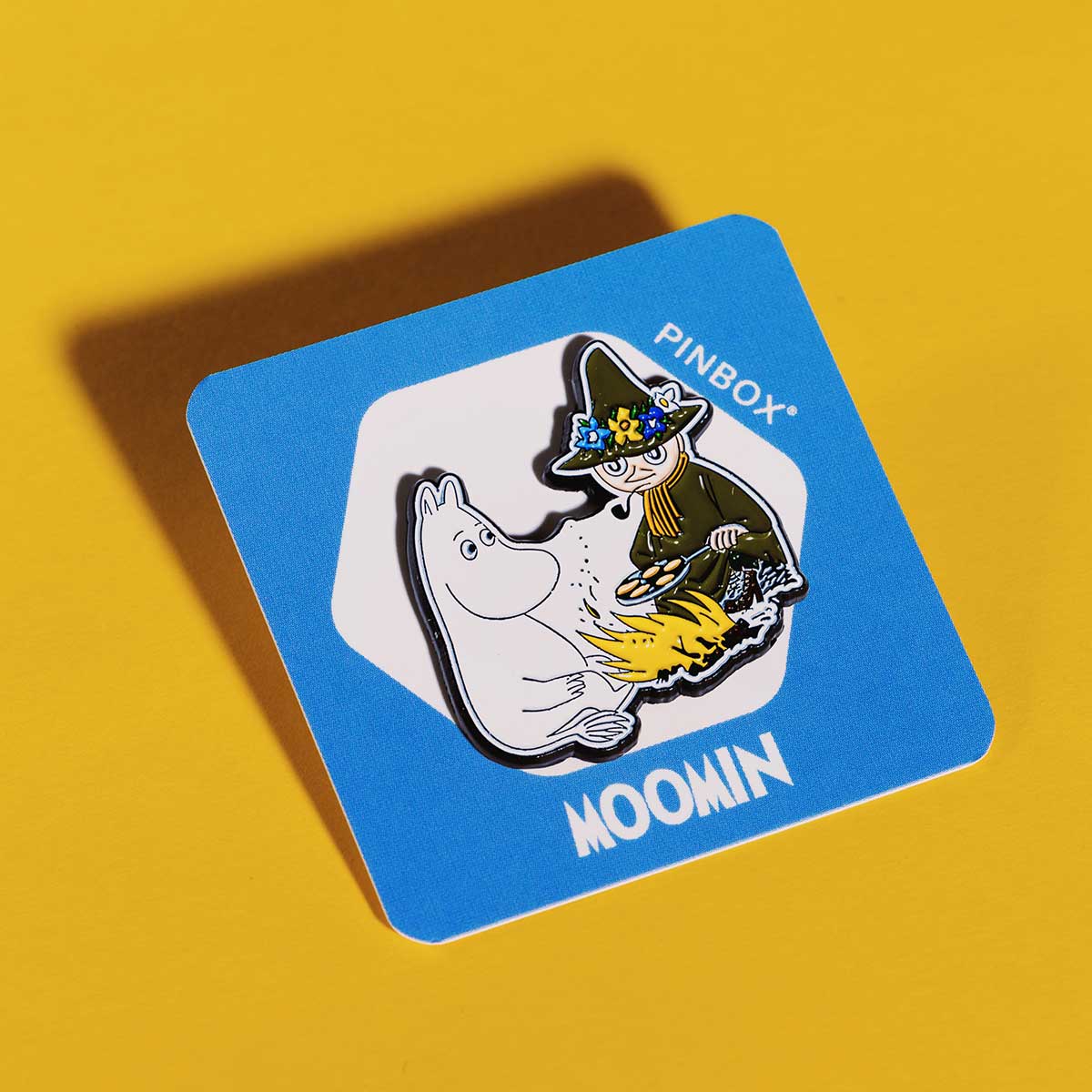 Moomin ムーミン PINBOX ピンボックス ピンバッジ ( ムーミンとスナフキン )