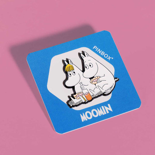 Moomin ムーミン PINBOX ピンボックス ピンバッジ ( ムーミンとスノークのおじょうさん )