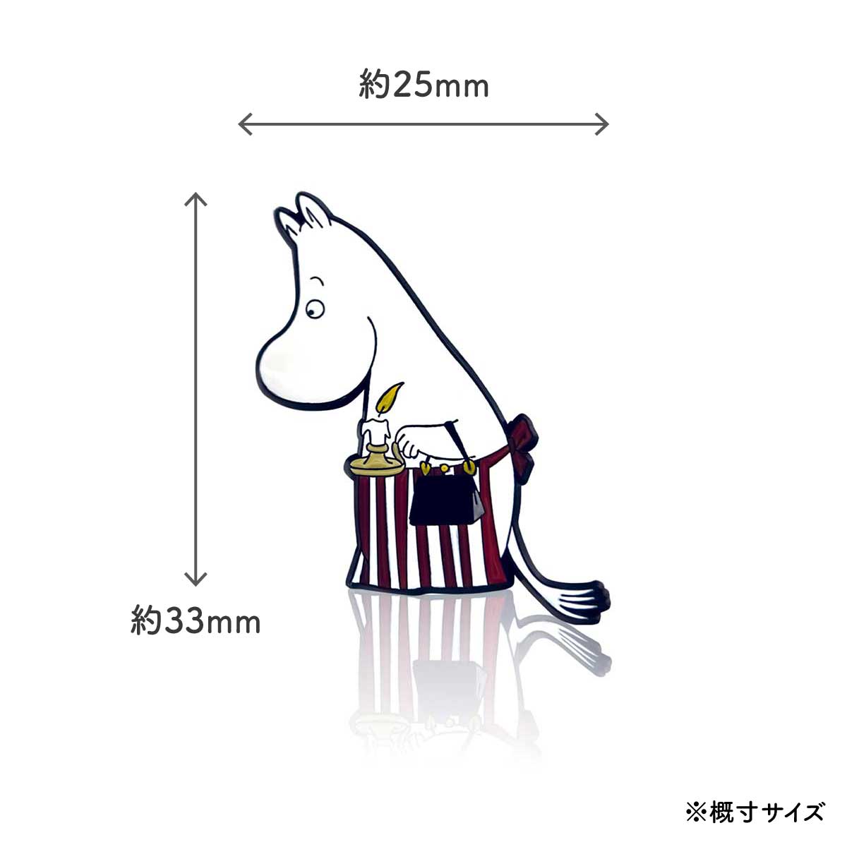 Moomin ムーミン PINBOX ピンボックス ピンバッジ ( ムーミンママ )