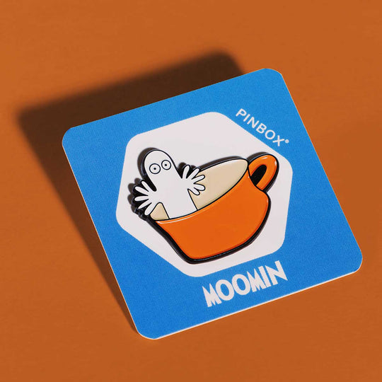 Moomin ムーミン PINBOX ピンボックス ピンバッジ ( コップの中のニョロニョロ )