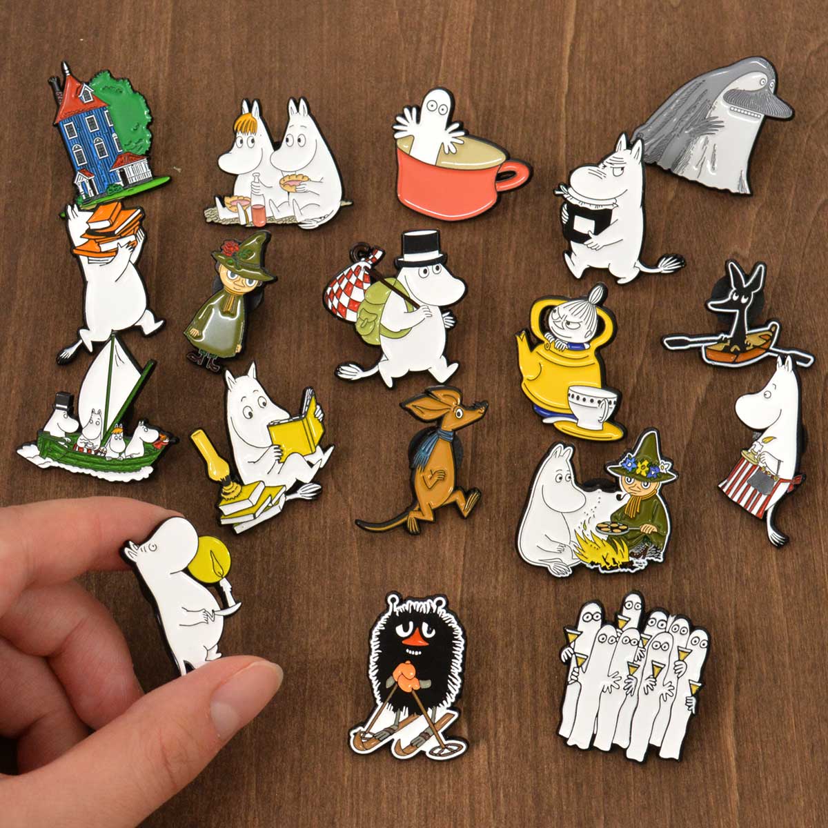 Moomin ムーミン PINBOX ピンボックス ピンバッジ ( ソフス ) – 北欧雑貨