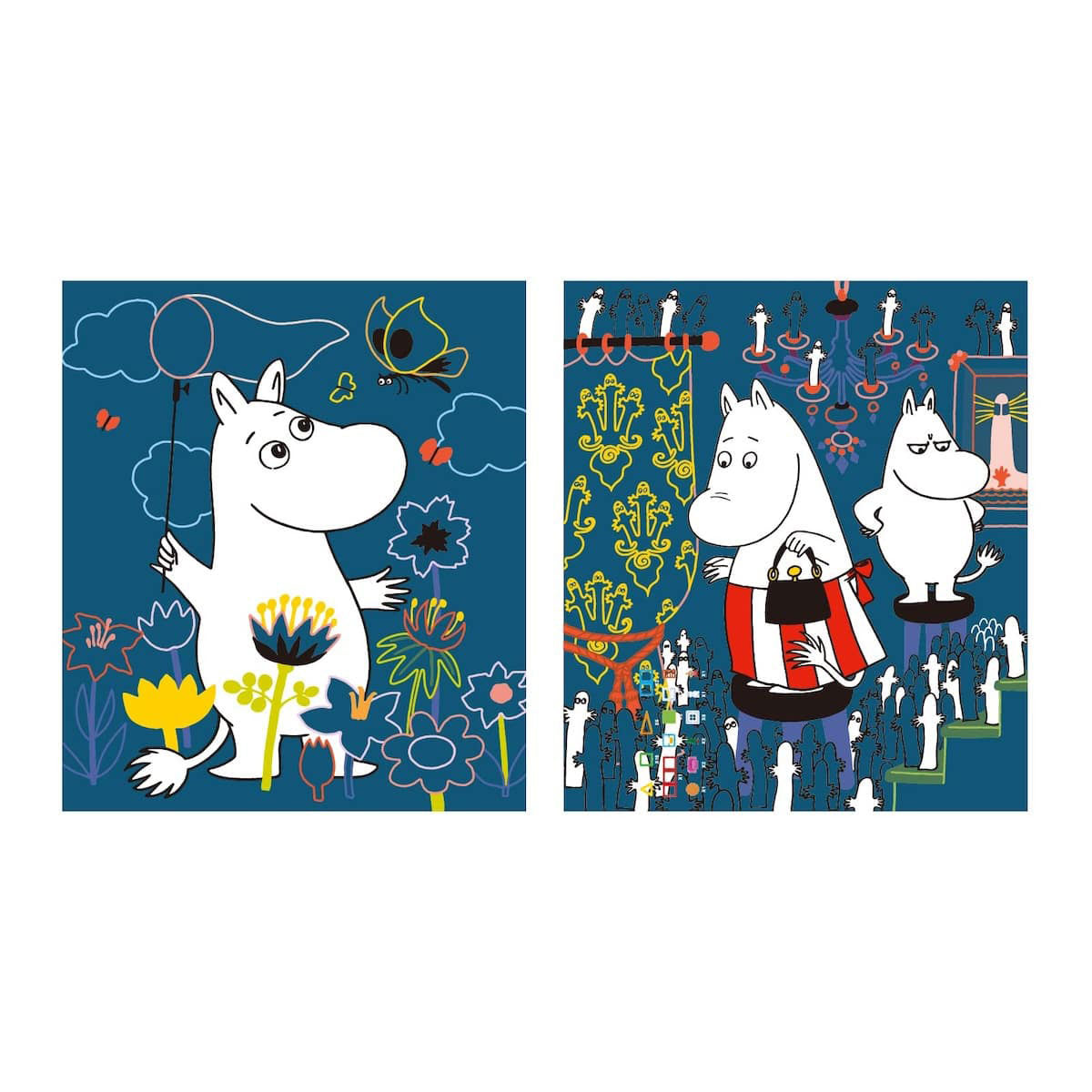 Moomin ムーミン BørneLund ボーネルンド 削って彩る スクラッチアート