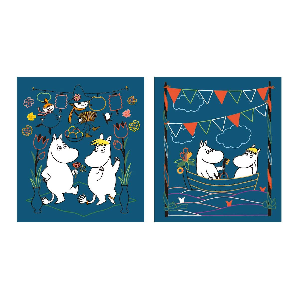Moomin ムーミン BørneLund ボーネルンド 削って彩る スクラッチアート
