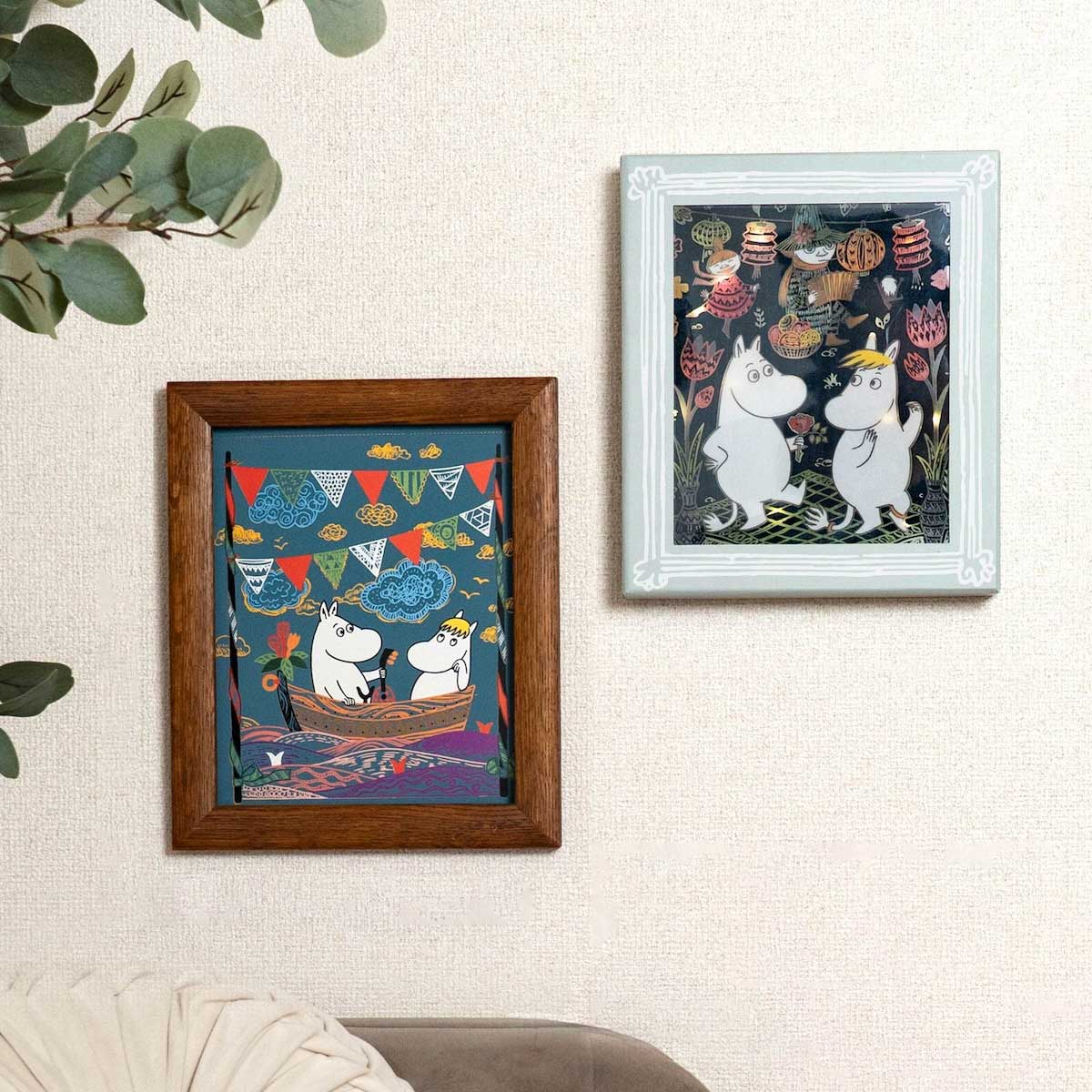 Moomin ムーミン BørneLund ボーネルンド 削って輝く ステンドグラスアート