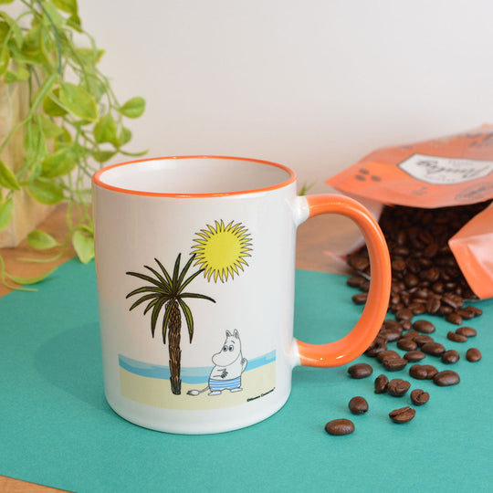 Moomin Shop HAWAII ムーミンショップハワイ マグカップ ( Palm Moomin Orange )