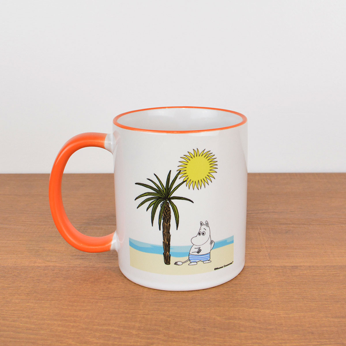 Moomin Shop HAWAII ムーミンショップハワイ マグカップ ( Palm Moomin Orange )