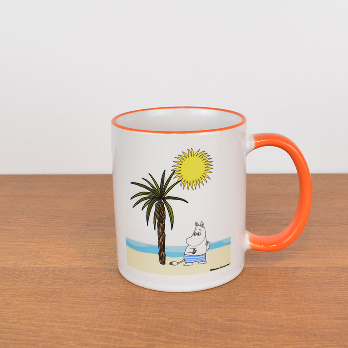 Moomin Shop HAWAII ムーミンショップハワイ マグカップ ( Palm Moomin Orange )