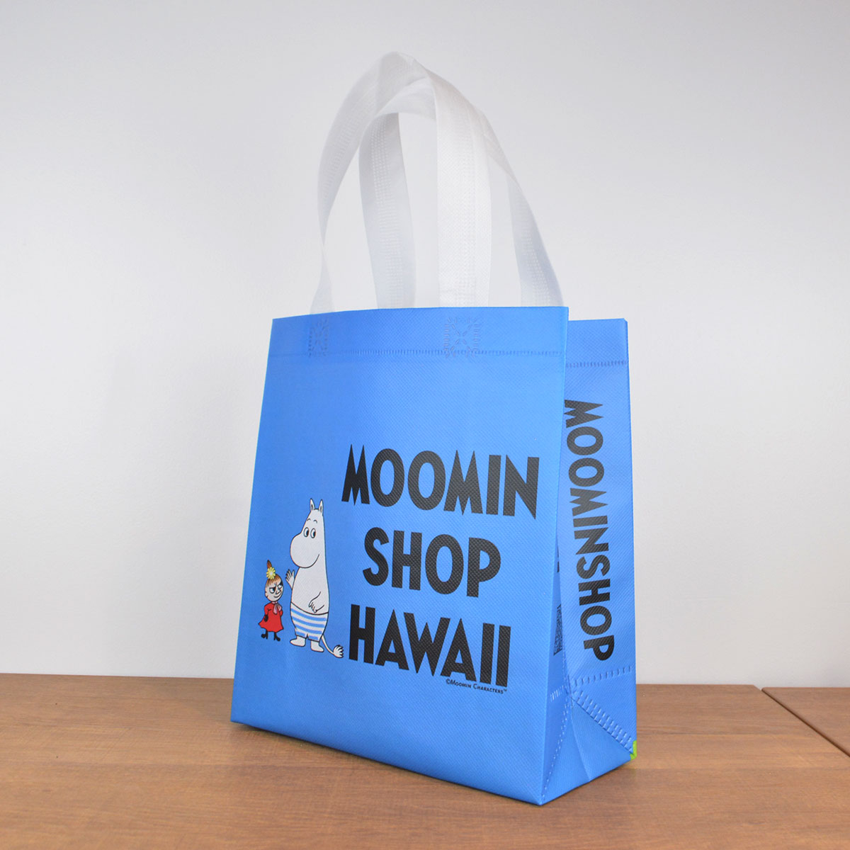 Moomin Shop HAWAII ムーミンショップハワイ ショッピングバッグ ( ブルー / S )