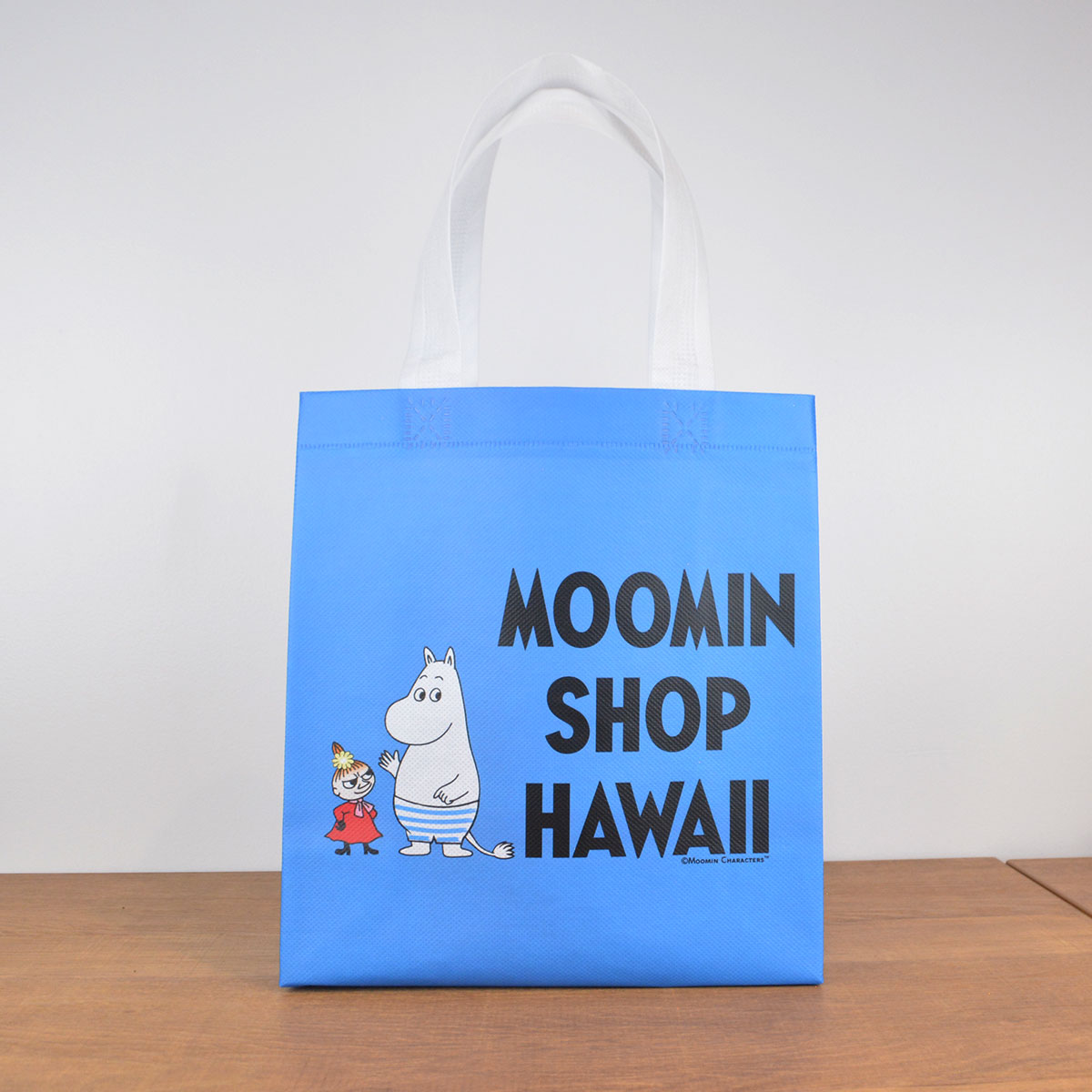 Moomin Shop HAWAII ムーミンショップハワイ ショッピングバッグ ( ブルー / S )