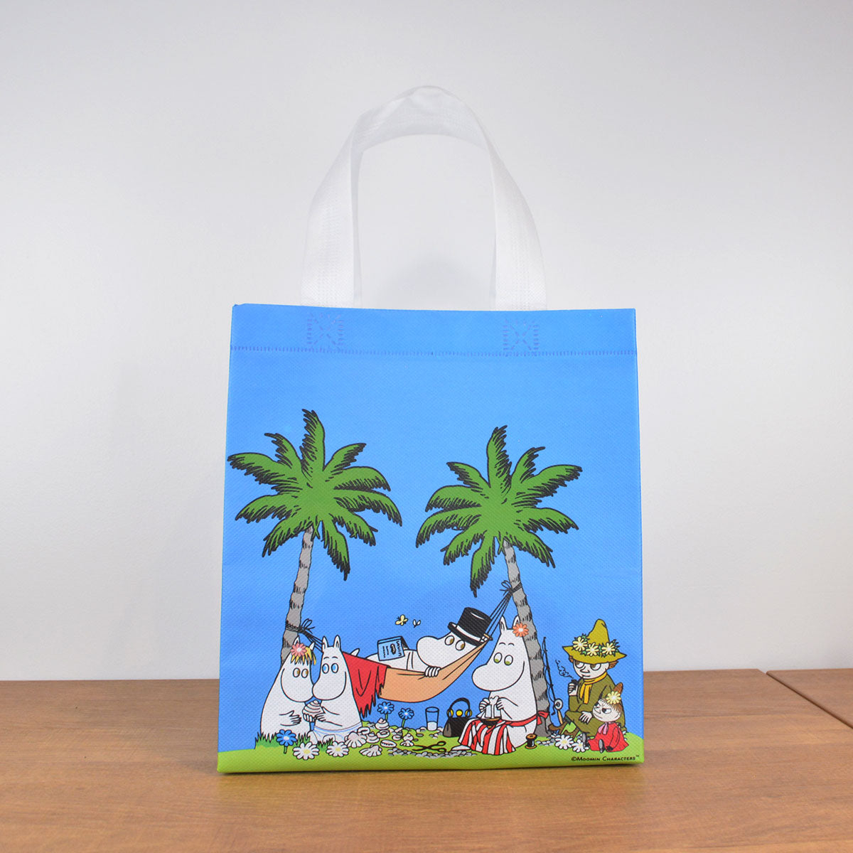 Moomin Shop HAWAII ムーミンショップハワイ ショッピングバッグ ( ブルー / S )