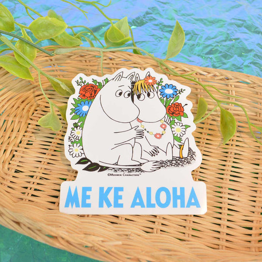 Moomin Shop HAWAII ムーミンショップハワイ ステッカー ( Mahalo Me Ke Aloha )