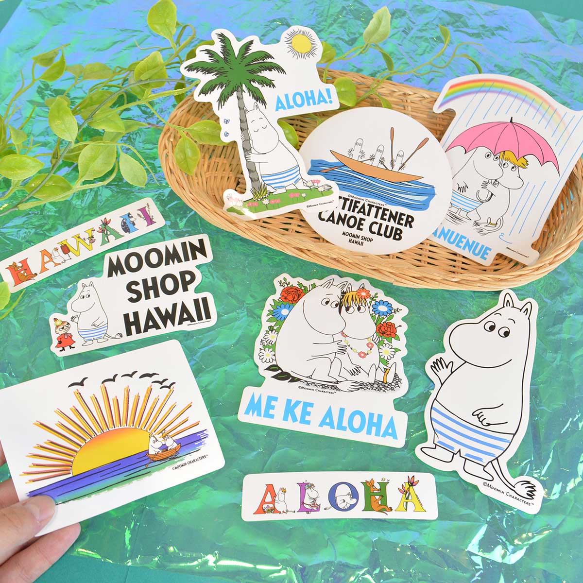 Moomin Shop HAWAII ムーミンショップハワイ ステッカー ( ハワイ )
