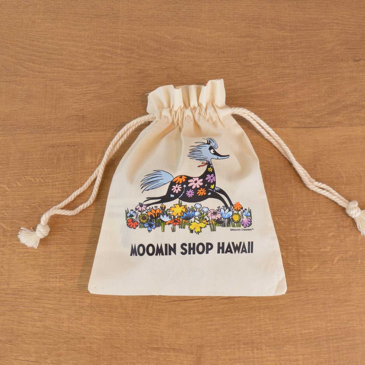 Moomin Shop HAWAII ムーミンショップハワイ 巾着ポーチ ( プリマドンナの馬 / S )