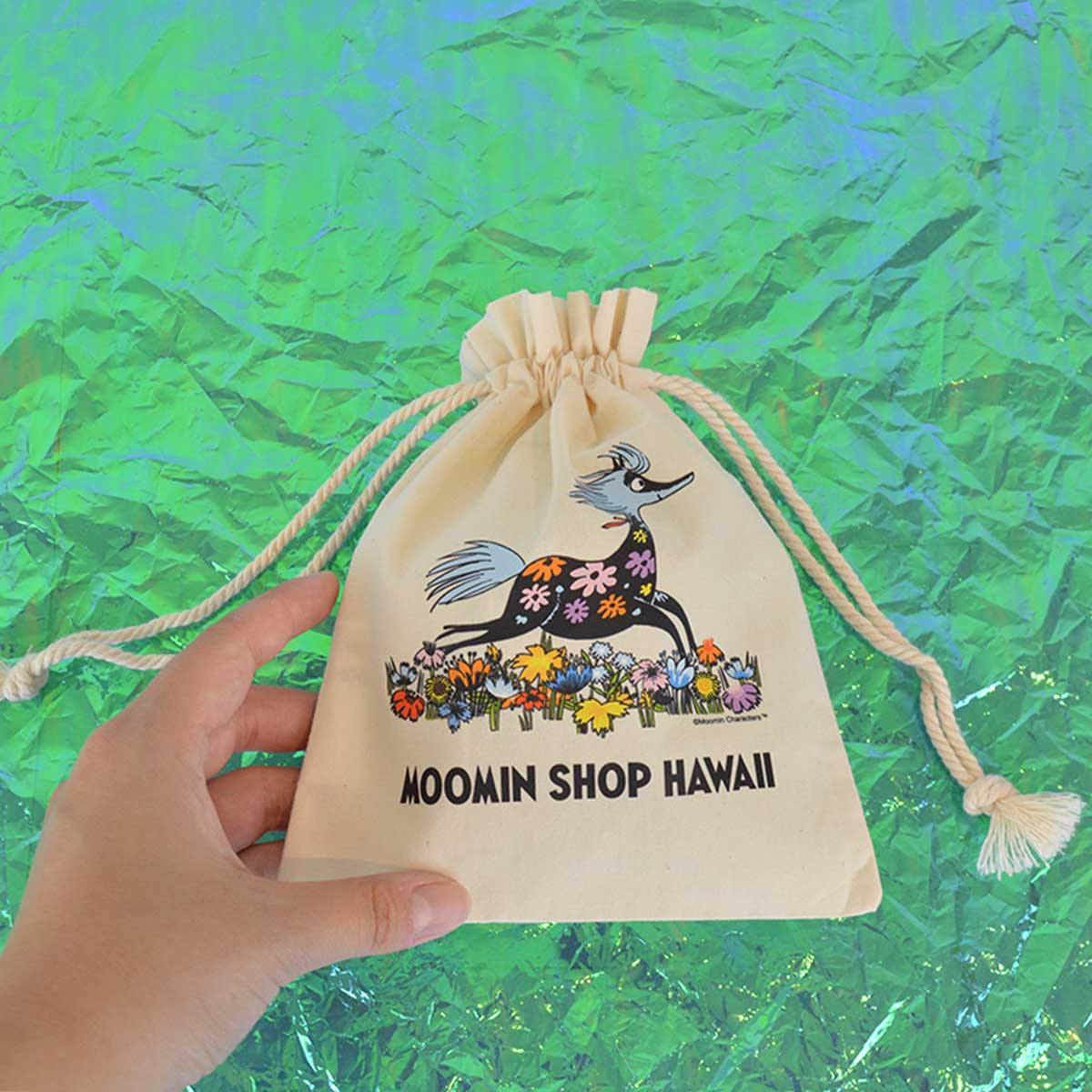 Moomin Shop HAWAII ムーミンショップハワイ 巾着ポーチ ( プリマドンナの馬 / S )